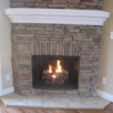 Prefabricated Gas Fireplace