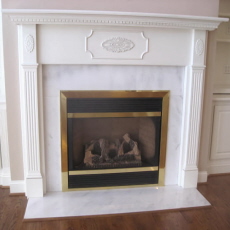 Ventless fireplace