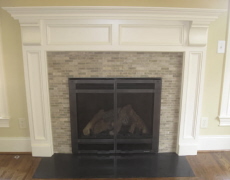 Vented Gas Log Fireplace